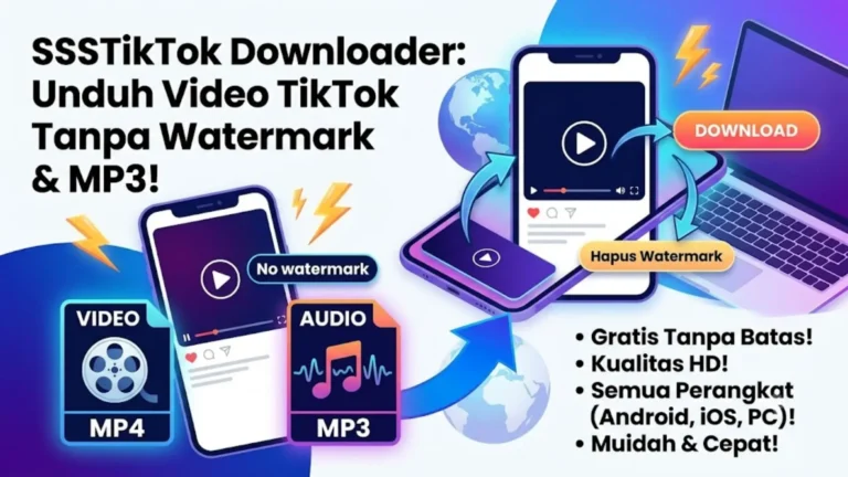 SSSTikTok Downloader: Download Video TikTok HD Tanpa Watermark Gratis dalam Format MP4 dan MP3