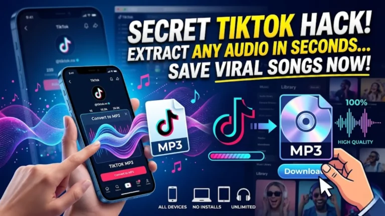 TikTok MP3 Downloader – Unduh Audio TikTok dengan Mudah