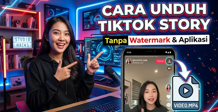 Cara Mengunduh TikTok Stories Sebelum Kedaluwarsa